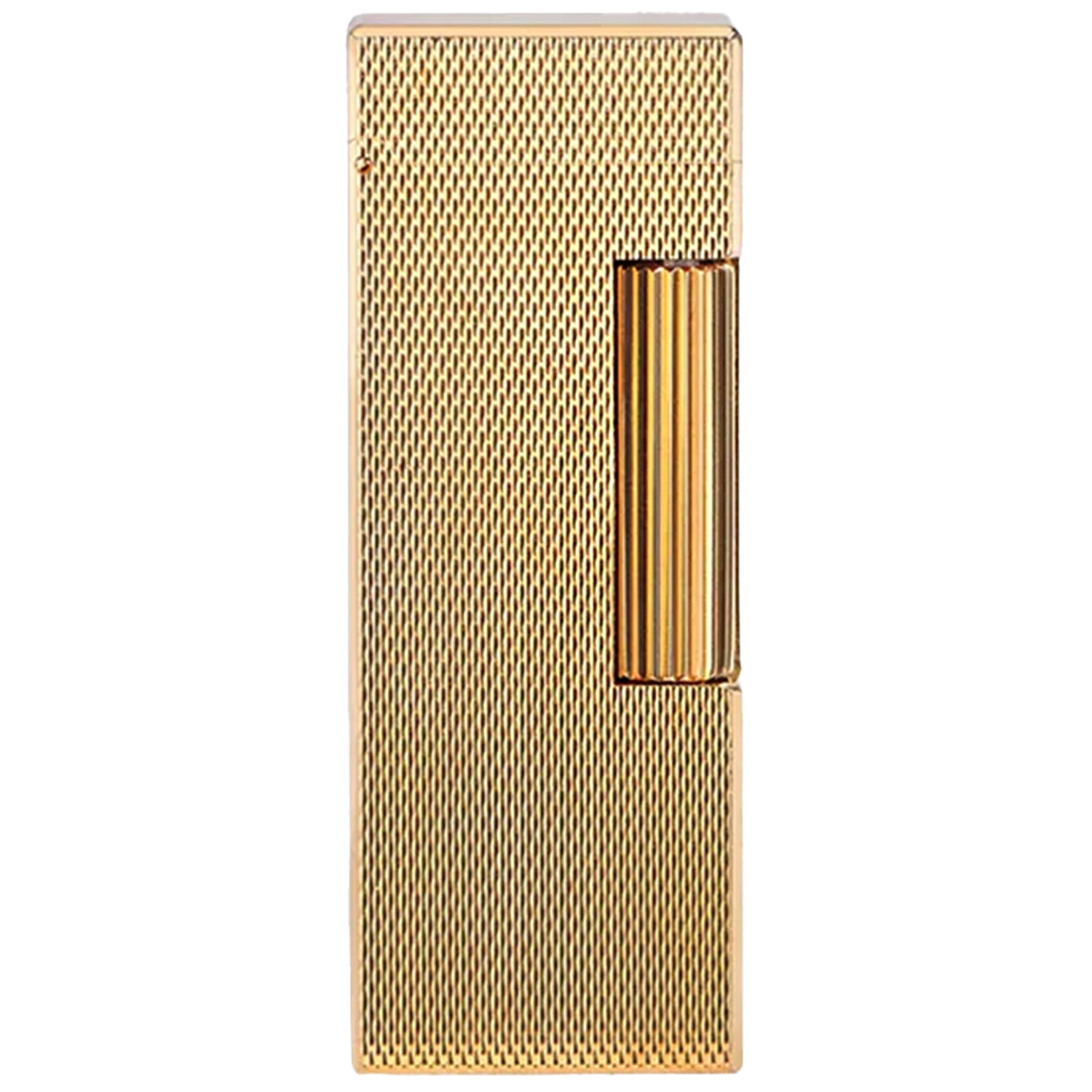 Dunhill Barley Gold Finish Rollagas Lighter | KirbyAllison.com