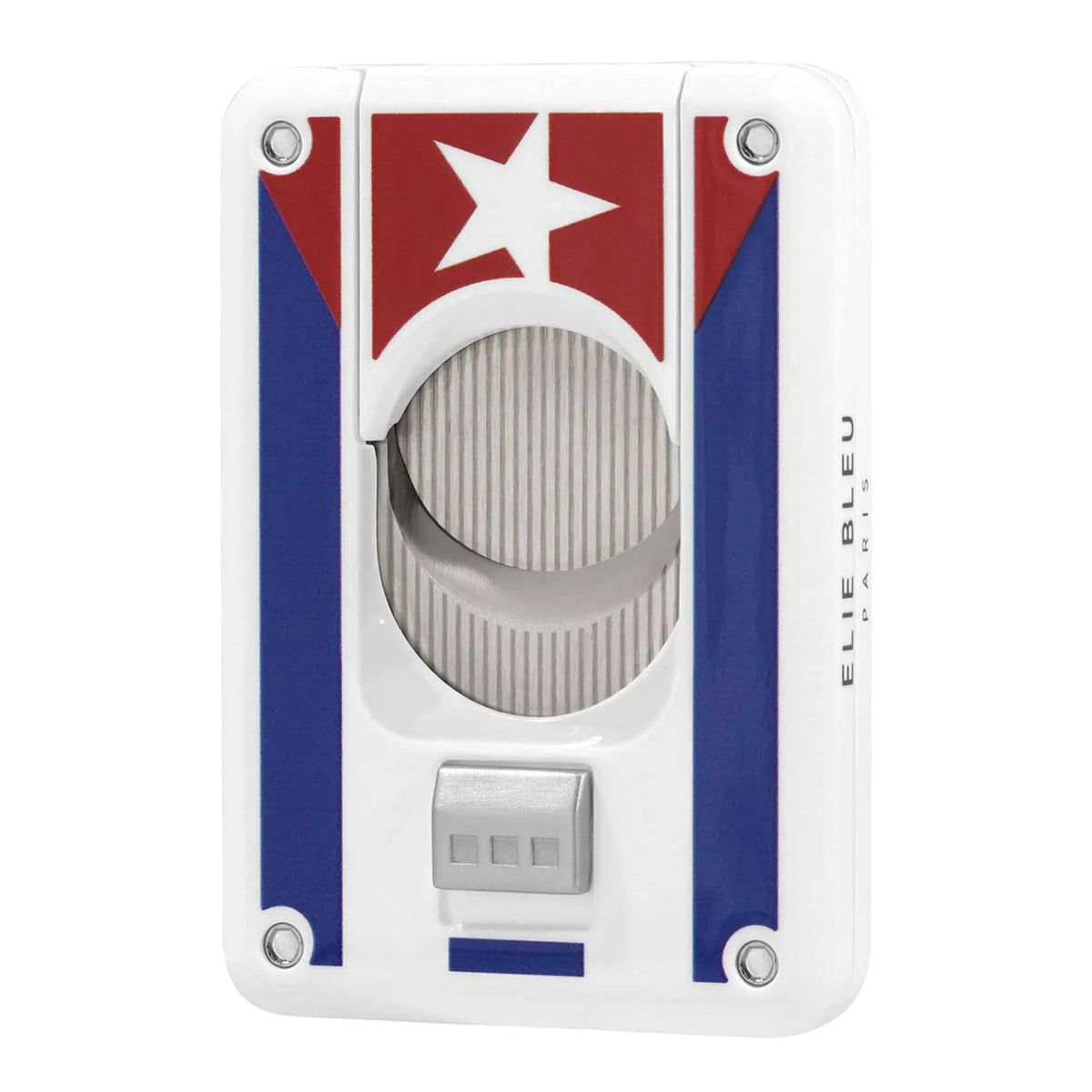 Elie Bleu Cuban Flag Double Blade Cutter