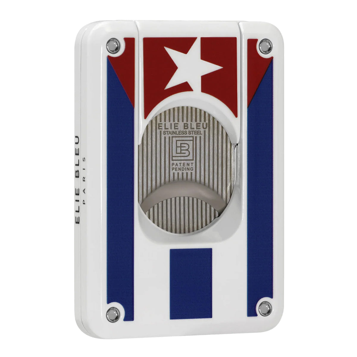 Elie Bleu Cuban Flag Double Blade Cutter