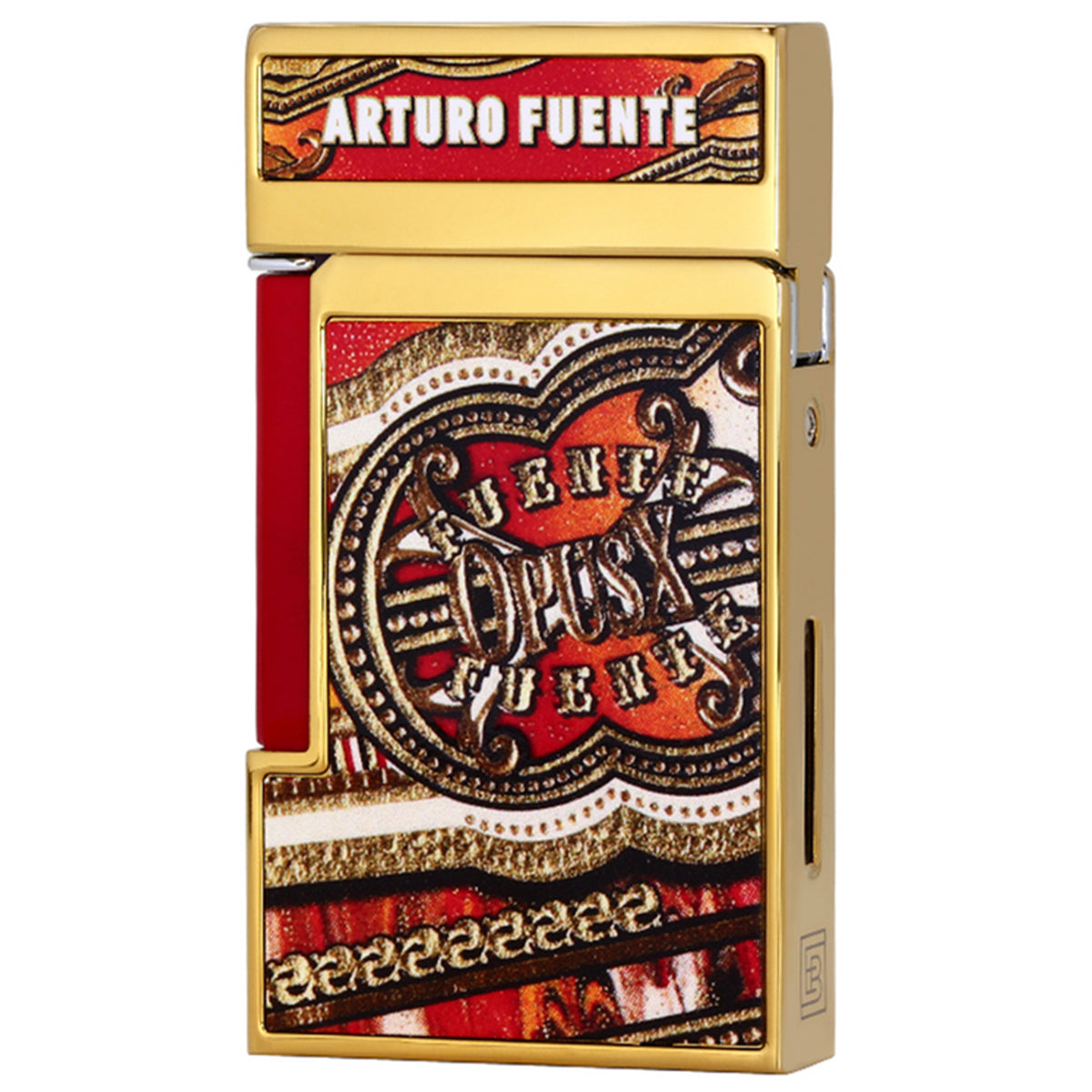 Elie Bleu Limited Edition Fuente Opus X Angel's Share Gold & Red Lighter