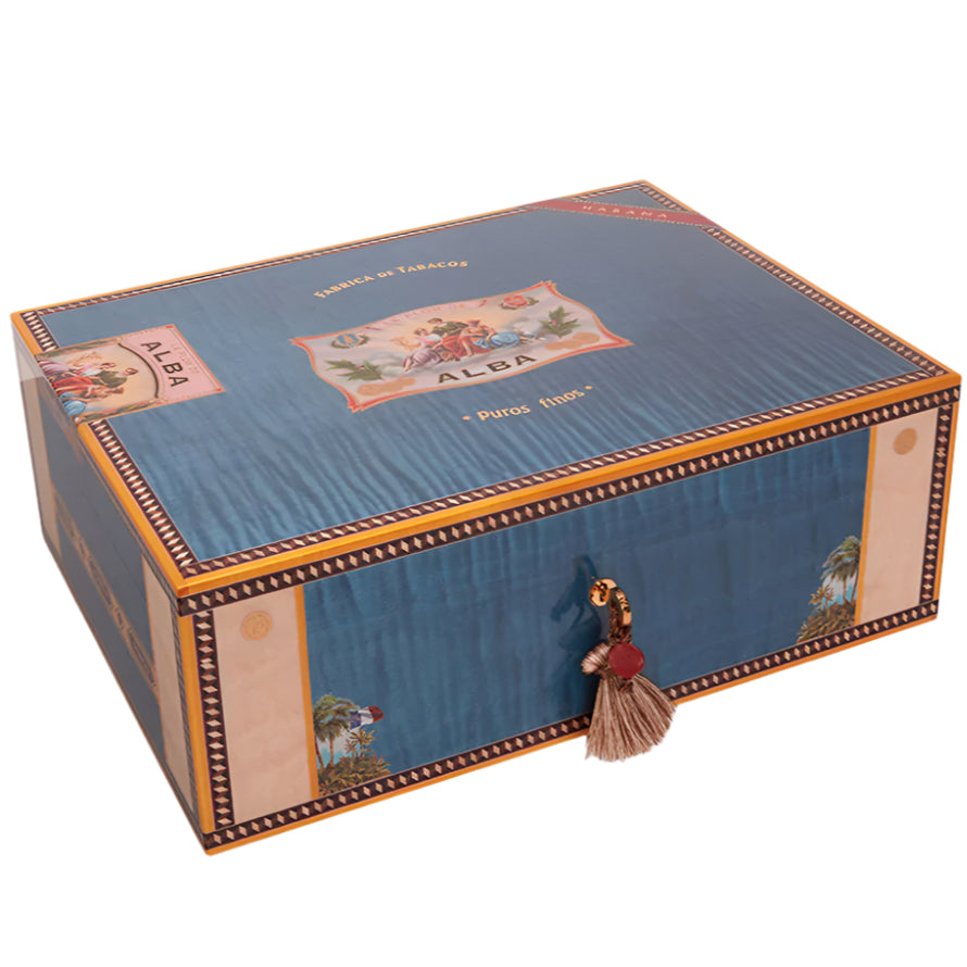 Elie Bleu Blue Sycamore Alba Humidor (200 Cigars)