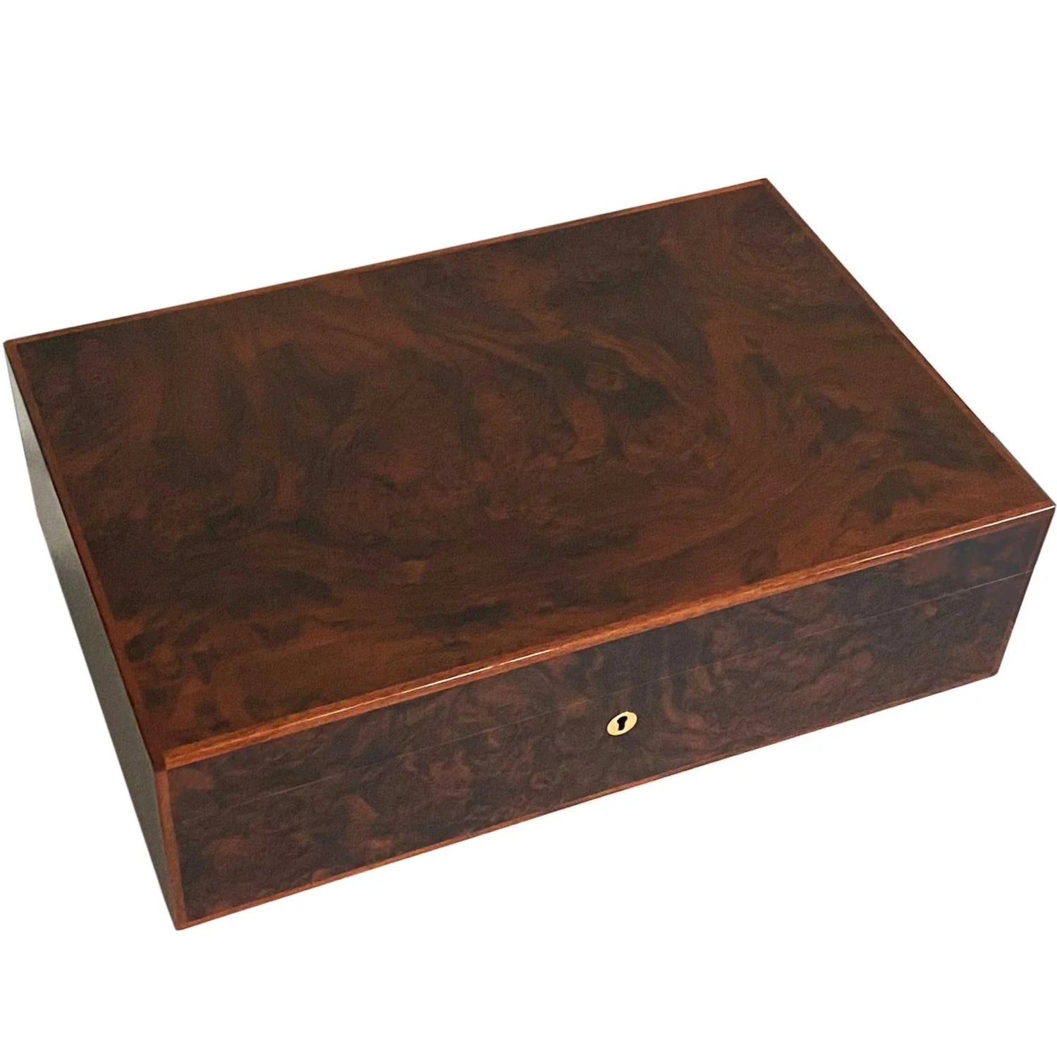 Elie Bleu Walnut Burl Classic Humidor (110 Cigars)