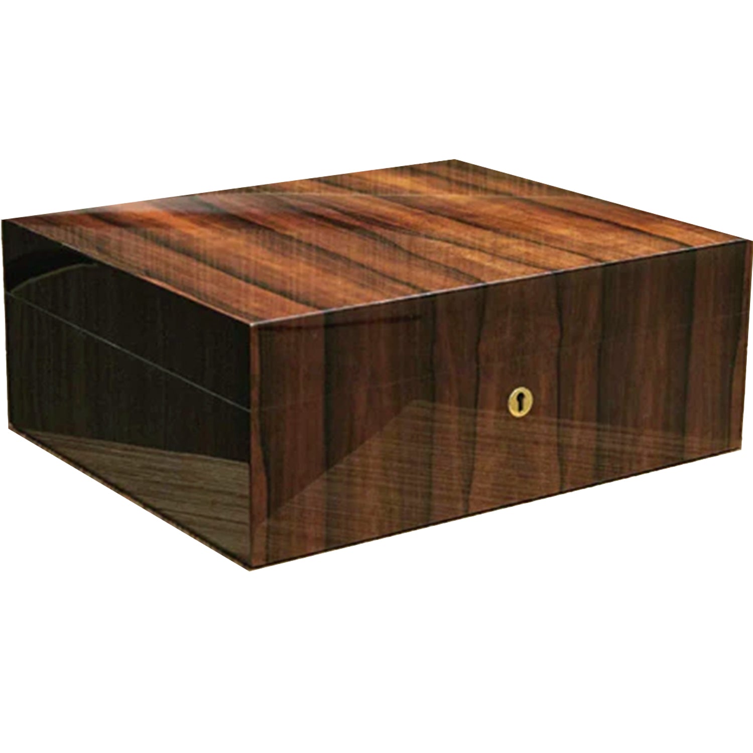 Elie Bleu Green Ebony Classic Humidor (75 Cigars)