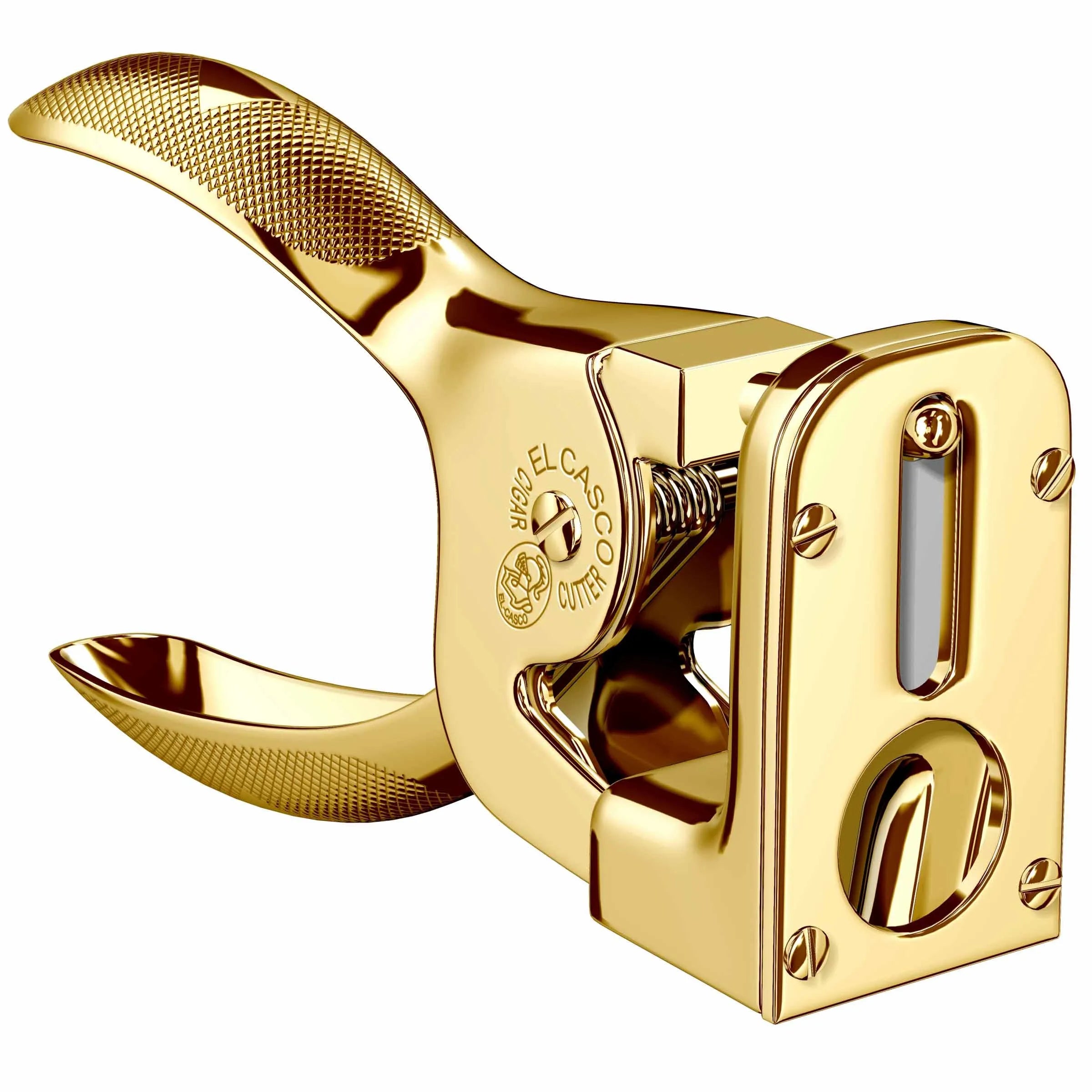 El Casco 23kt Gold Plated Cigar Cutter