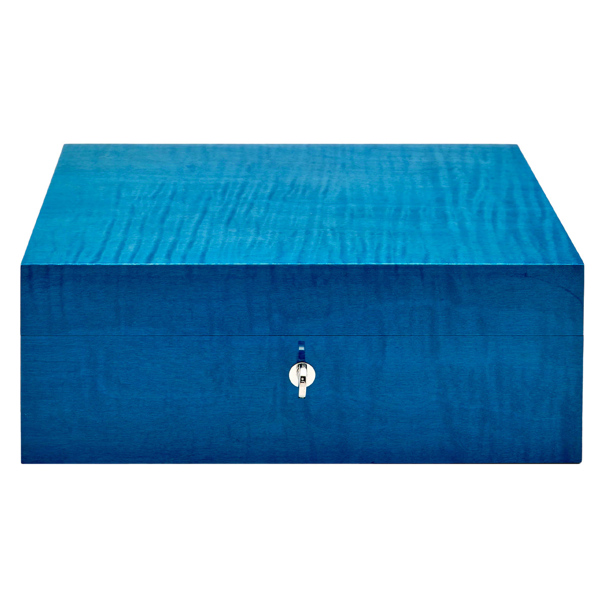 Elie Bleu Blue Sycamore Fruit Humidor (75 Cigars)