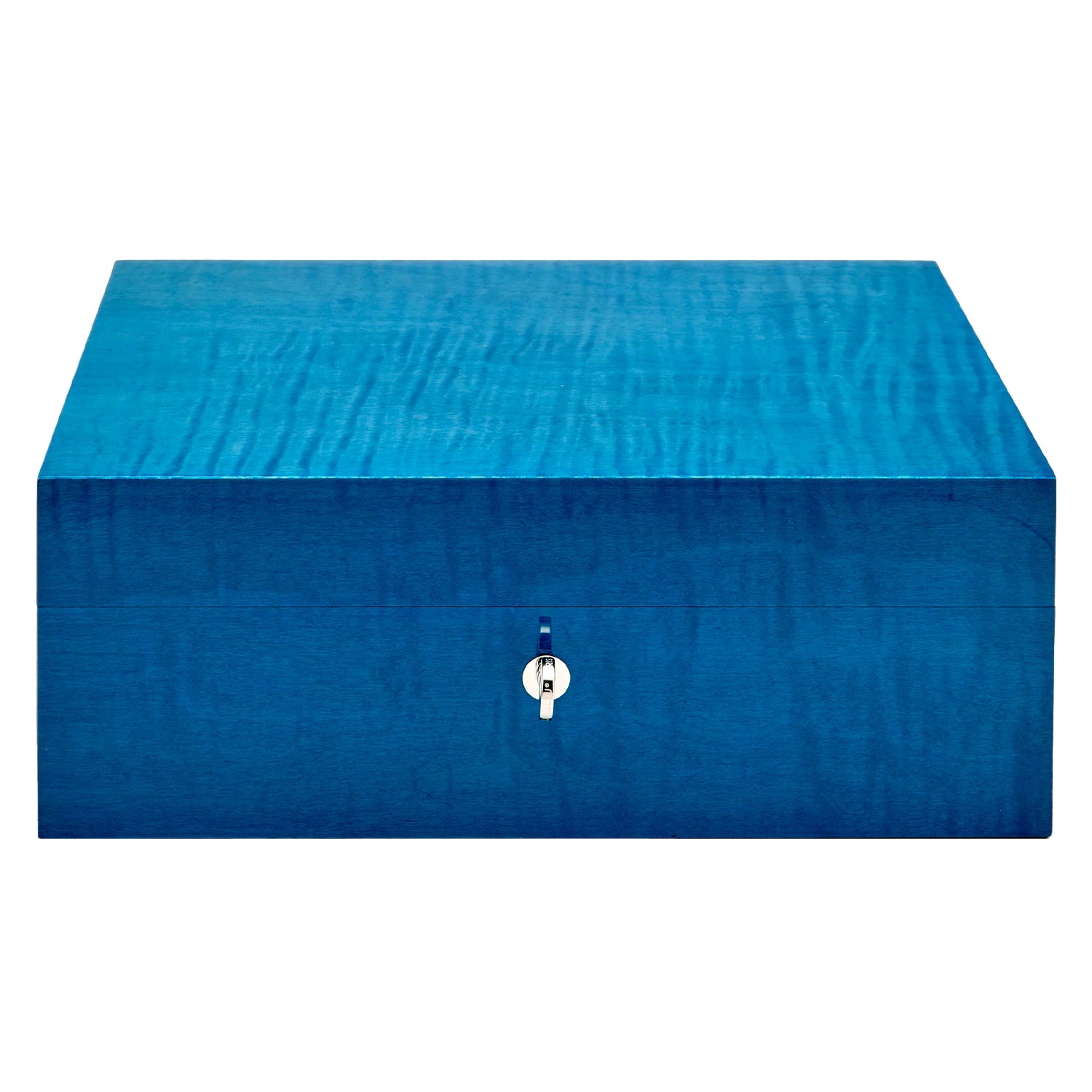Elie Bleu Blue Sycamore Fruit Humidor (75 Cigars)