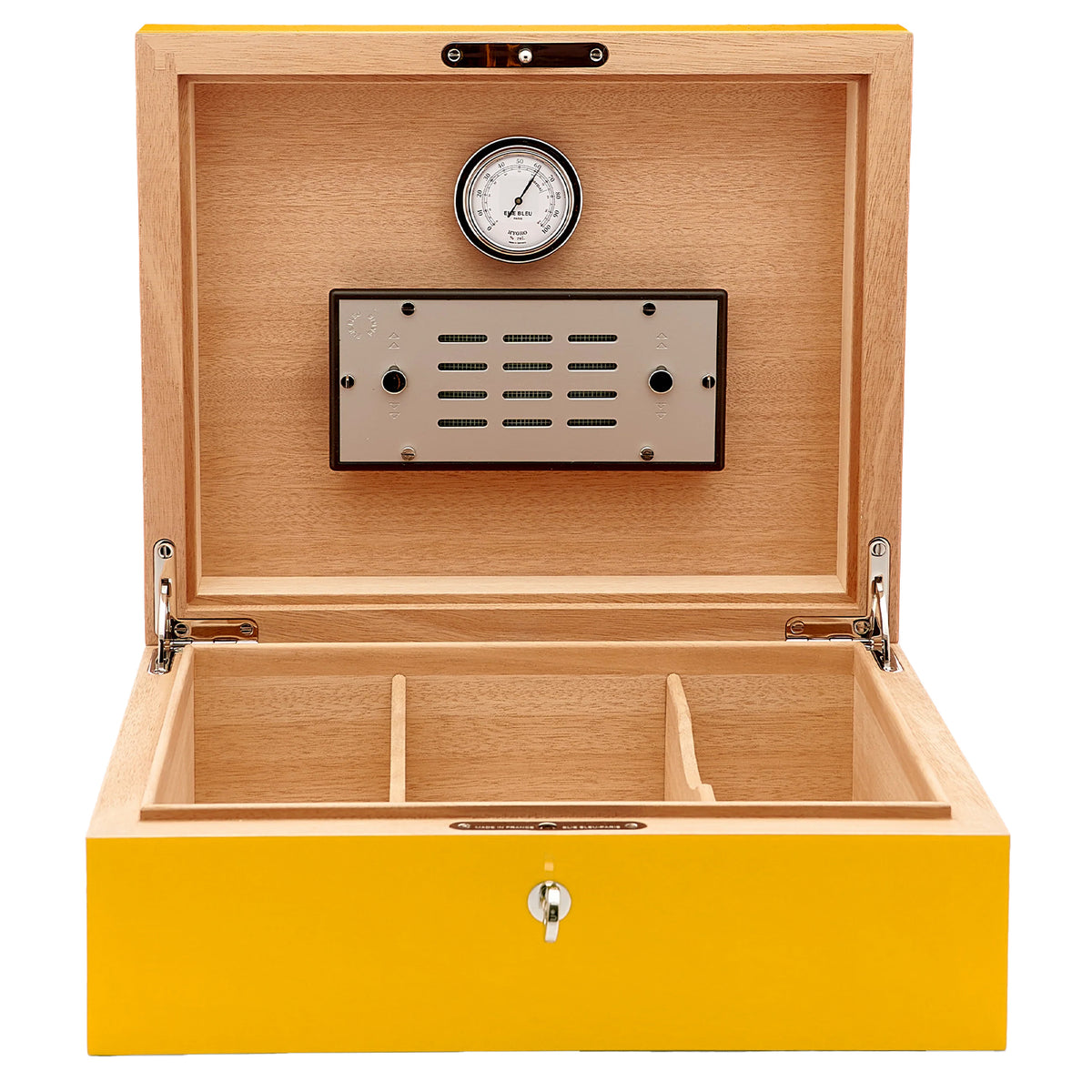 Elie Bleu Yellow Sycamore Fruit Humidor (75 Cigars)