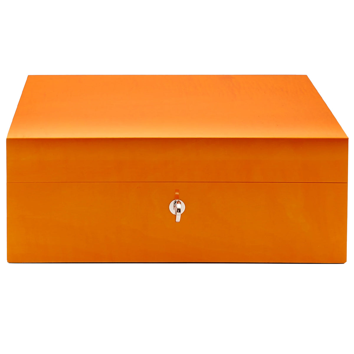 Elie Bleu Orange Sycamore Fruit Humidor (75 Cigars)