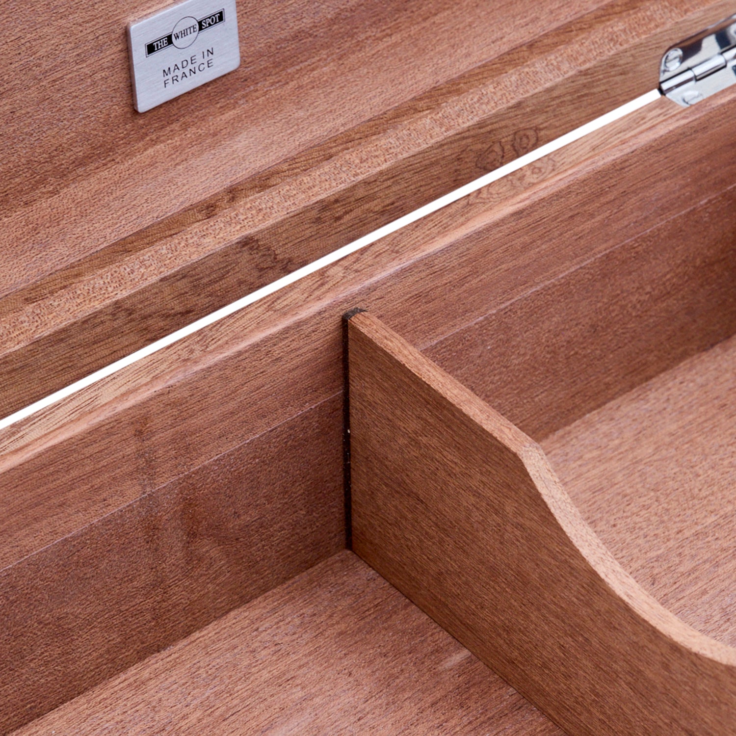 Dunhill White Spot Macassar Humidor (50 cigars)