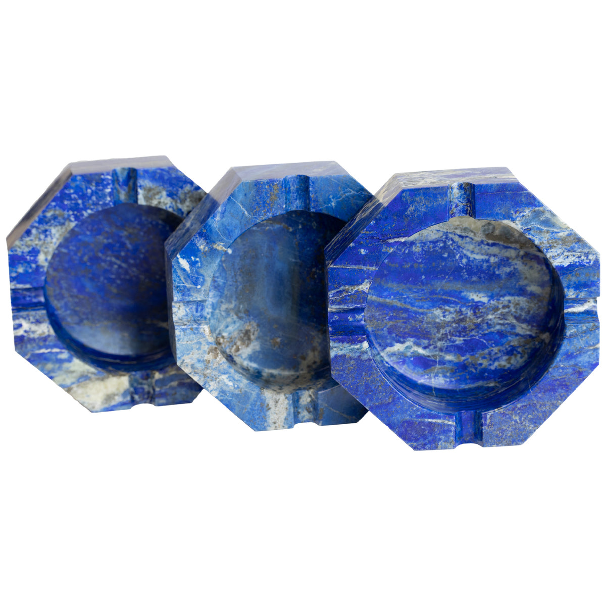 Kirby Allison Lapis Lazuli Cigar Ashtray