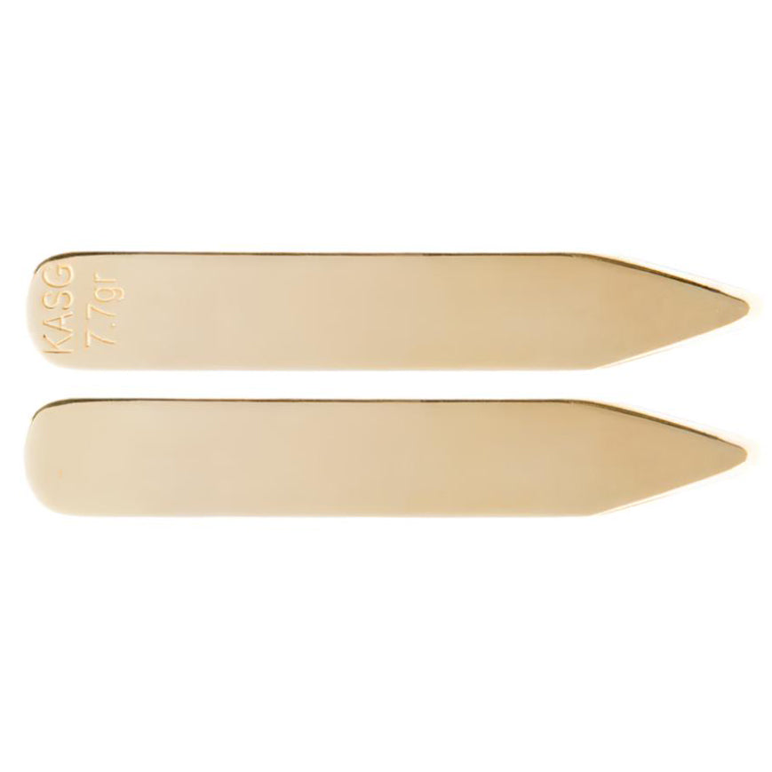 Sovereign Grade Solid Gold Collar Stays (14k)