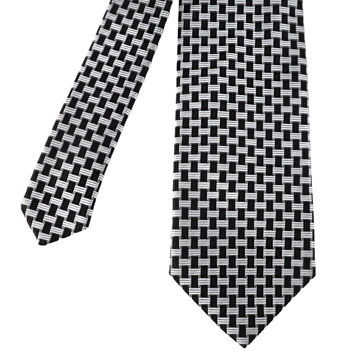 Sovereign Grade Basket Weave Silk Tie