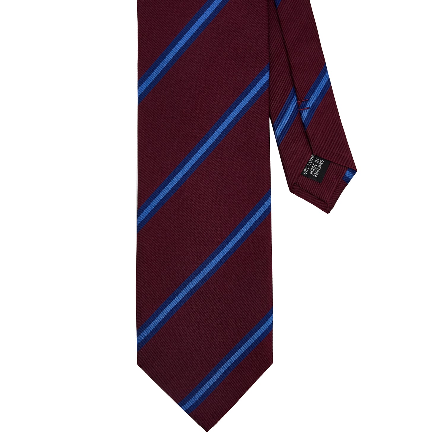 Sovereign Grade Oxblood & Navy Rep Tie