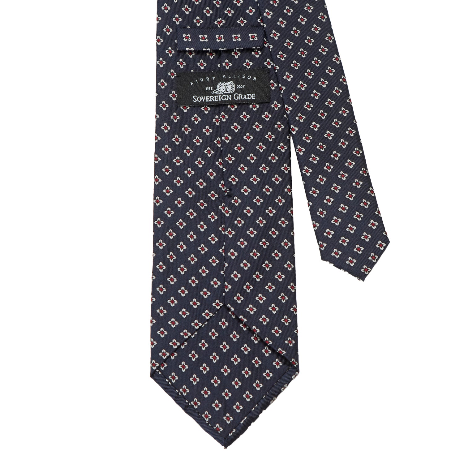 Sovereign Grade Midnight Jacquard Floral Tie