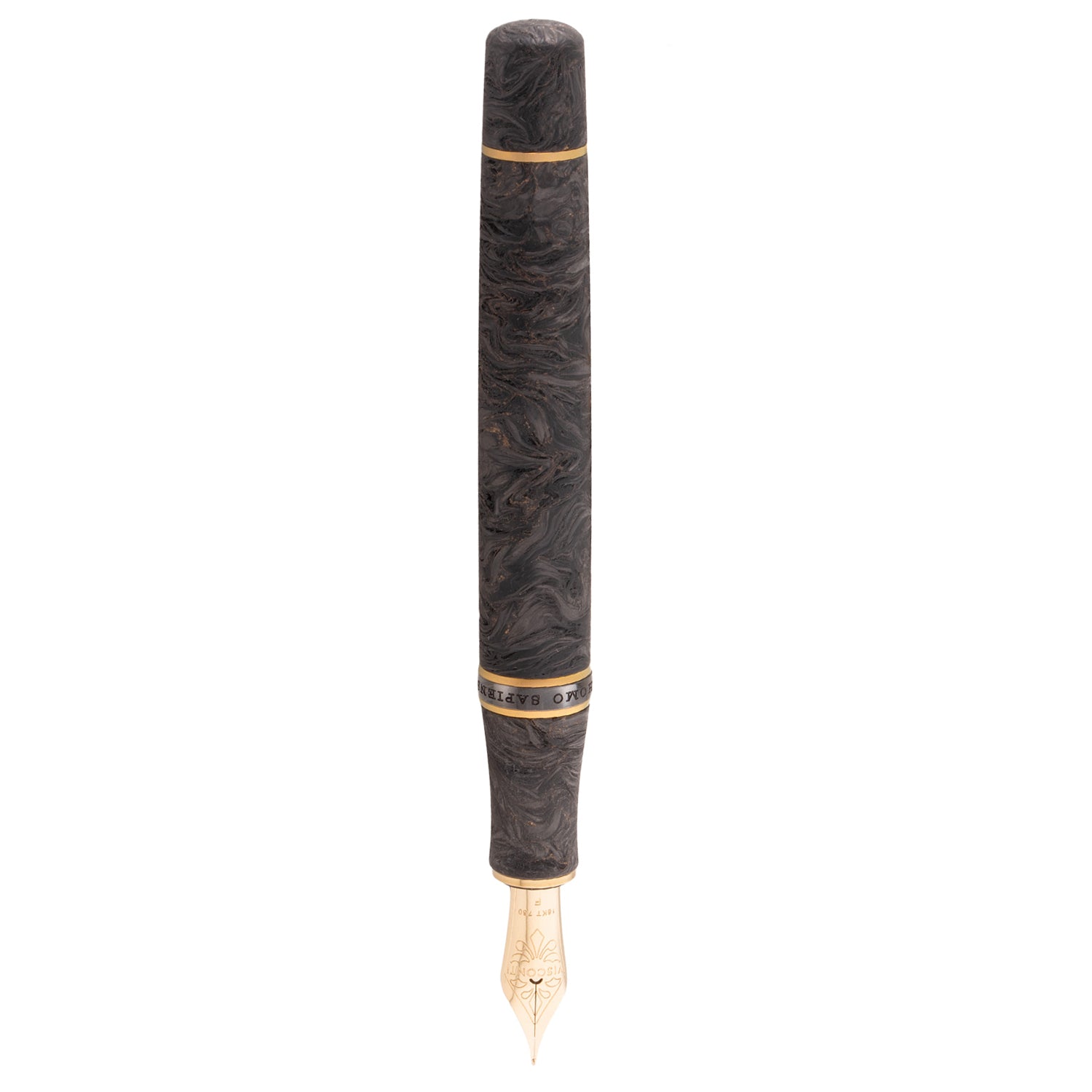 Visconti Homo Sapiens Carbon Moiré Fountain Pen