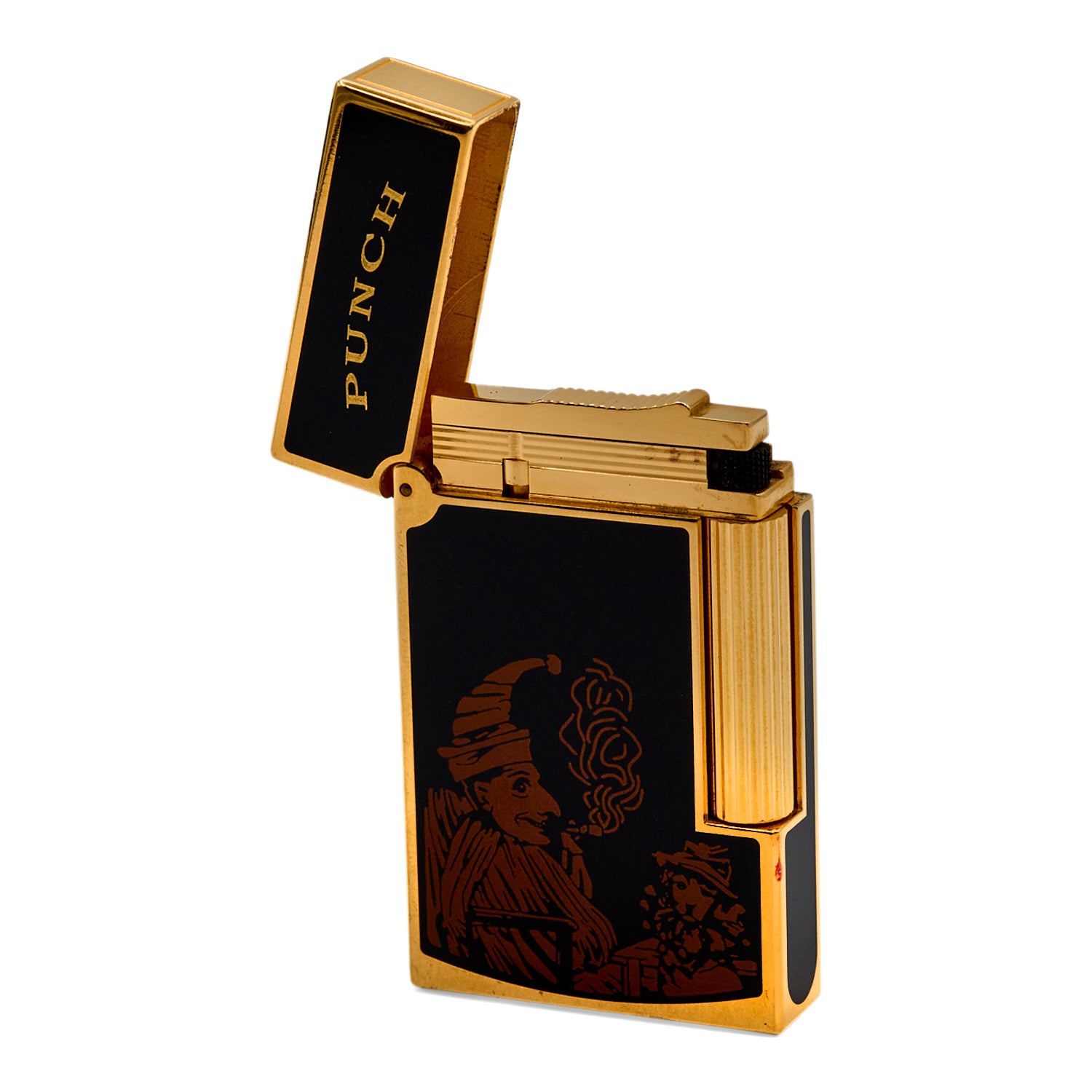 1999 Rare Vintage S.T. Dupont Habanos Punch Large Limited Edition Ligne 2 Lighter