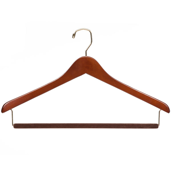 Luxury Wooden Travel Hanger | KirbyAllison.com