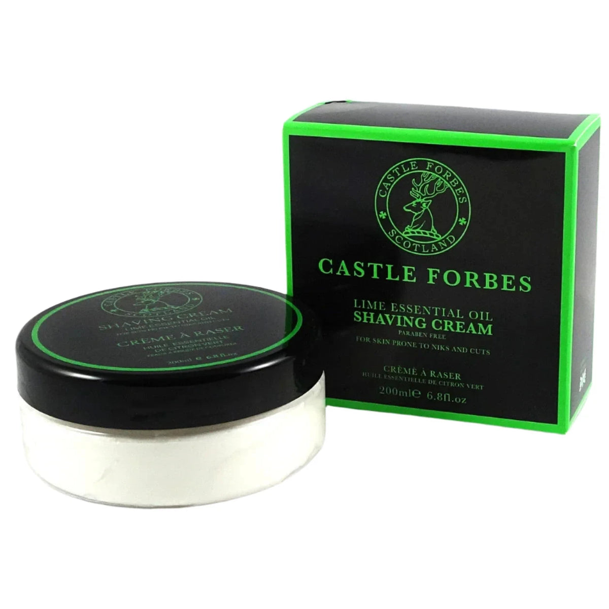 Castle Forbes Lime Oil Shaving Cream