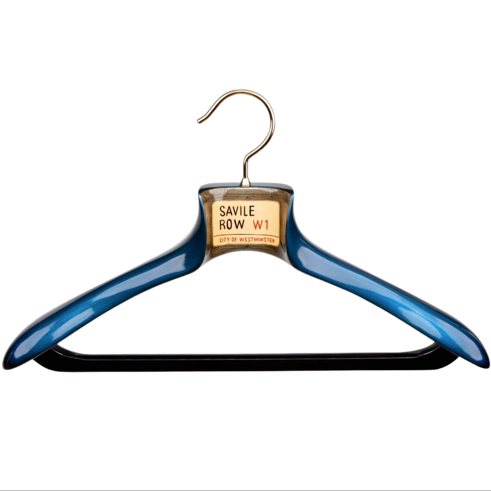 Nakata Wajima Urushi Saville Row Blue Limited Edition Hanger