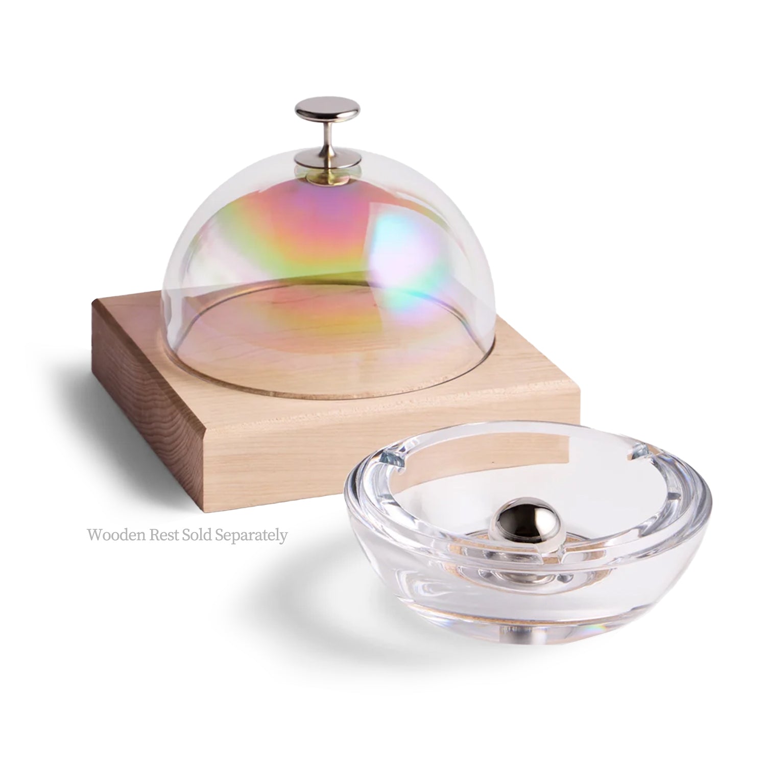 Murmmr Dichroic Crystal Dome Cigar Ashtray