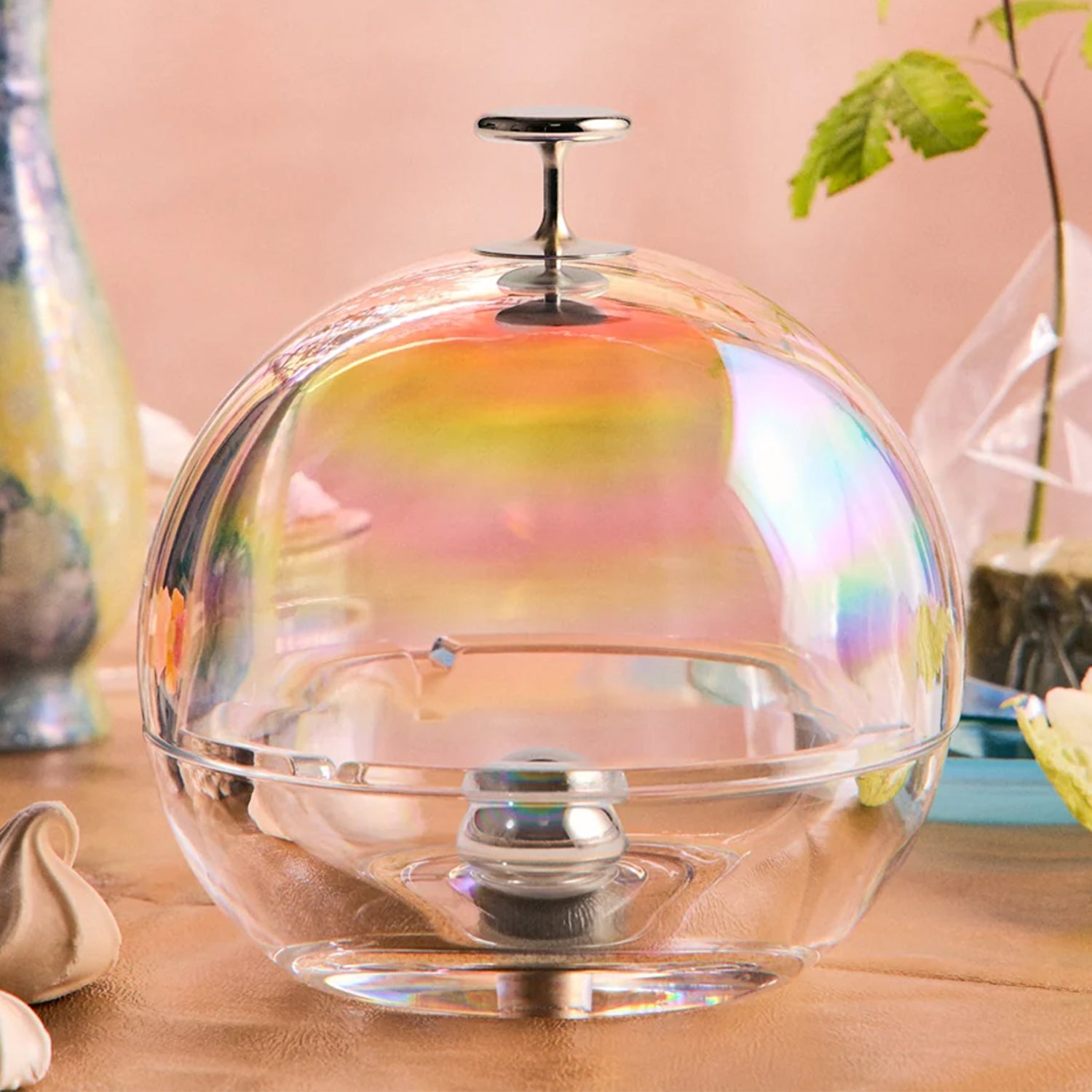 Murmmr Dichroic Crystal Dome Cigar Ashtray