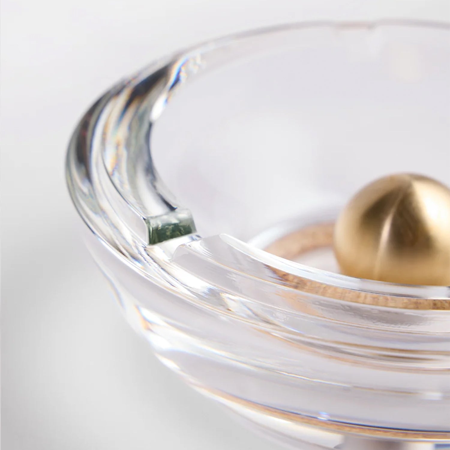 Murmmr 24k Gold Crystal Dome Cigar Ashtray