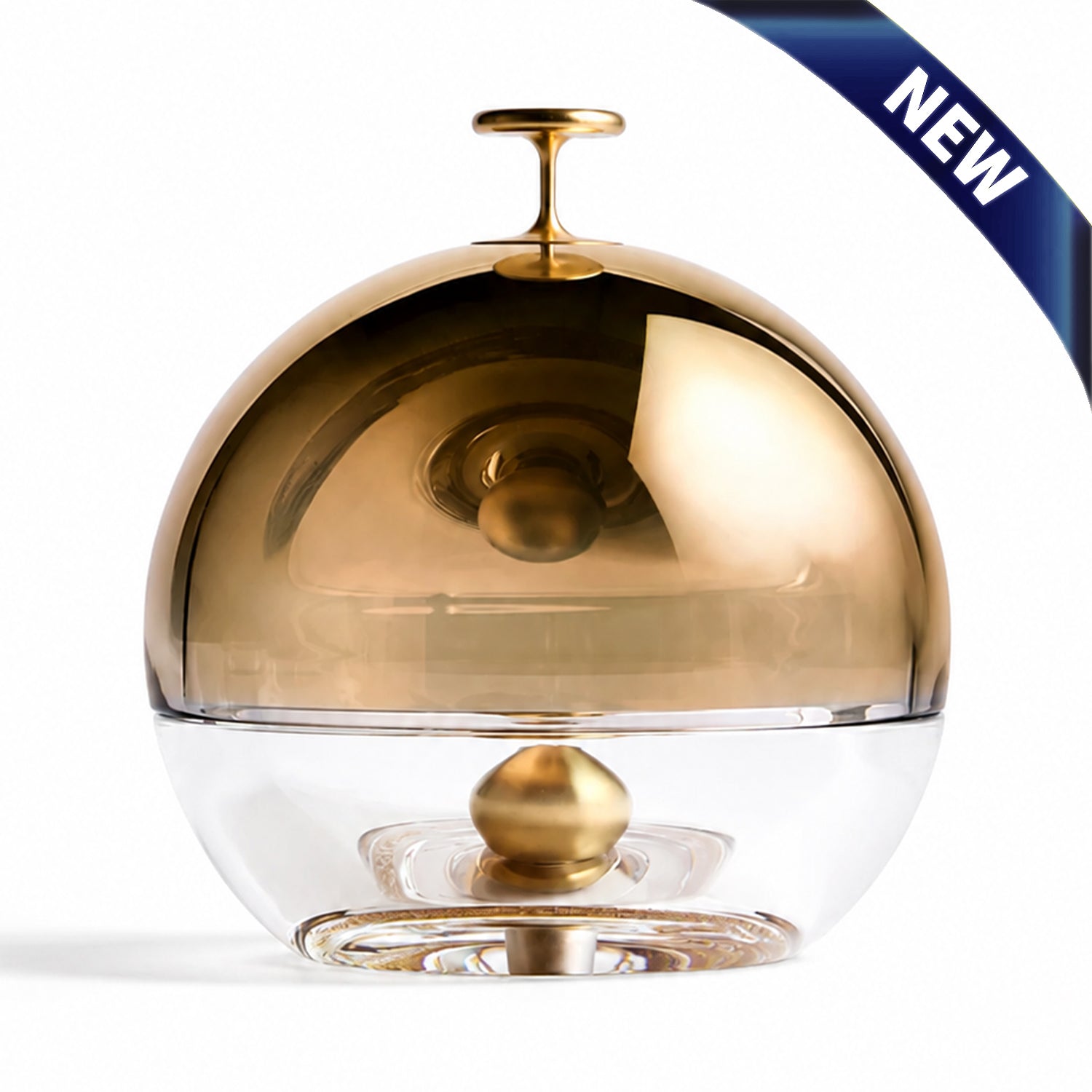 Murmmr 24k Gold Crystal Dome Cigar Ashtray