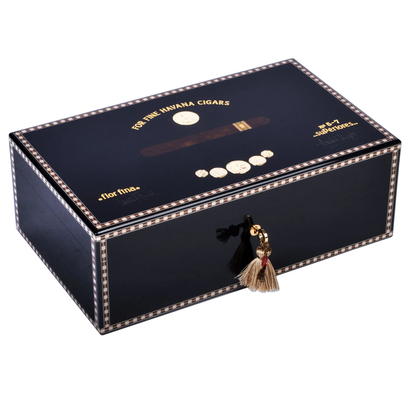 Elie Bleu Black Sycamore Medals Humidor (200 Cigars)