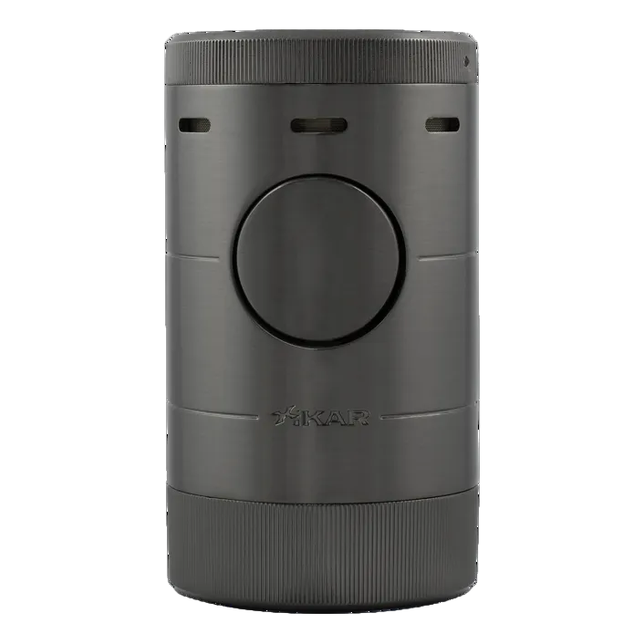 Xikar Volta Quad-Jet Gunmetal Tabletop Lighter