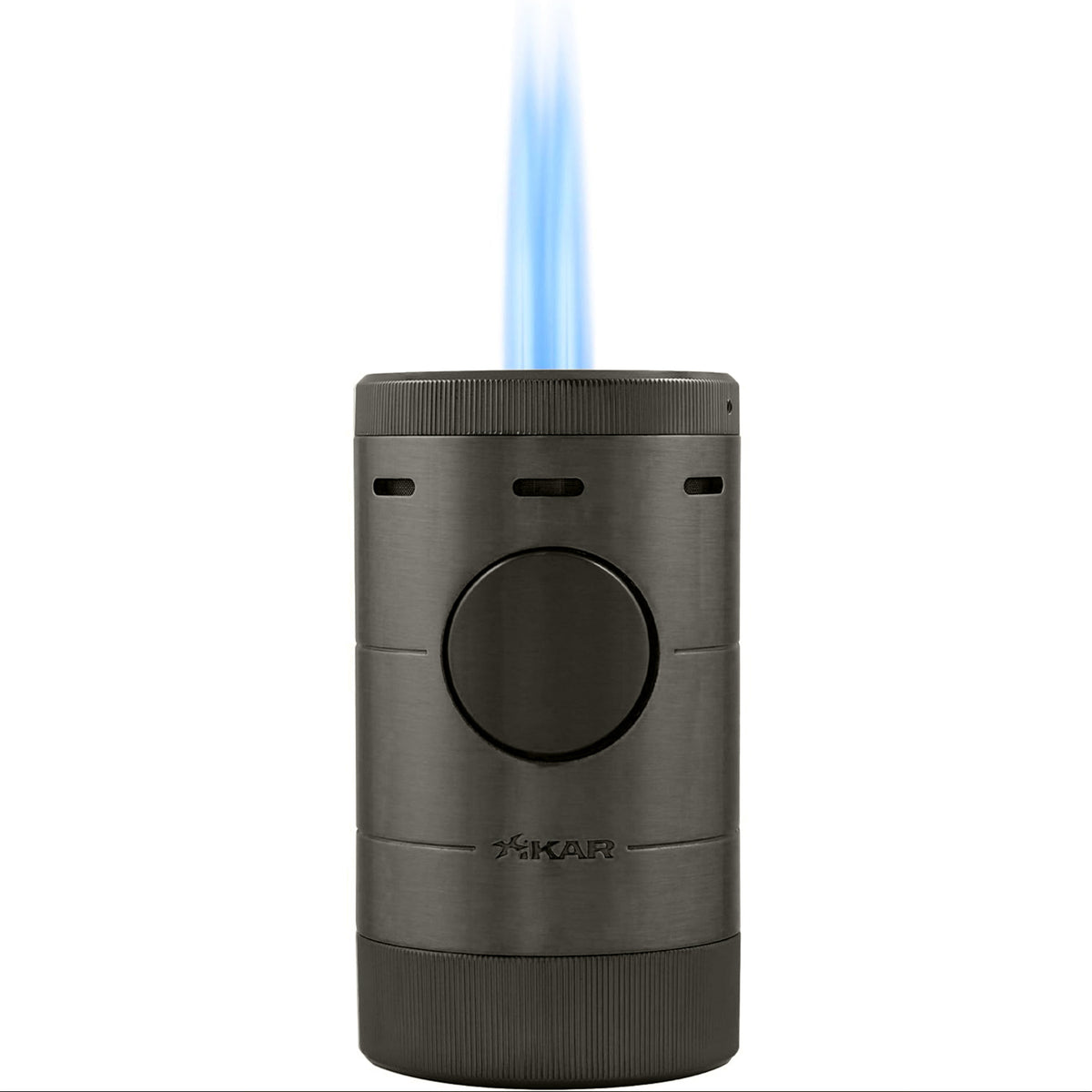Xikar Volta Quad-Jet Gunmetal Tabletop Lighter