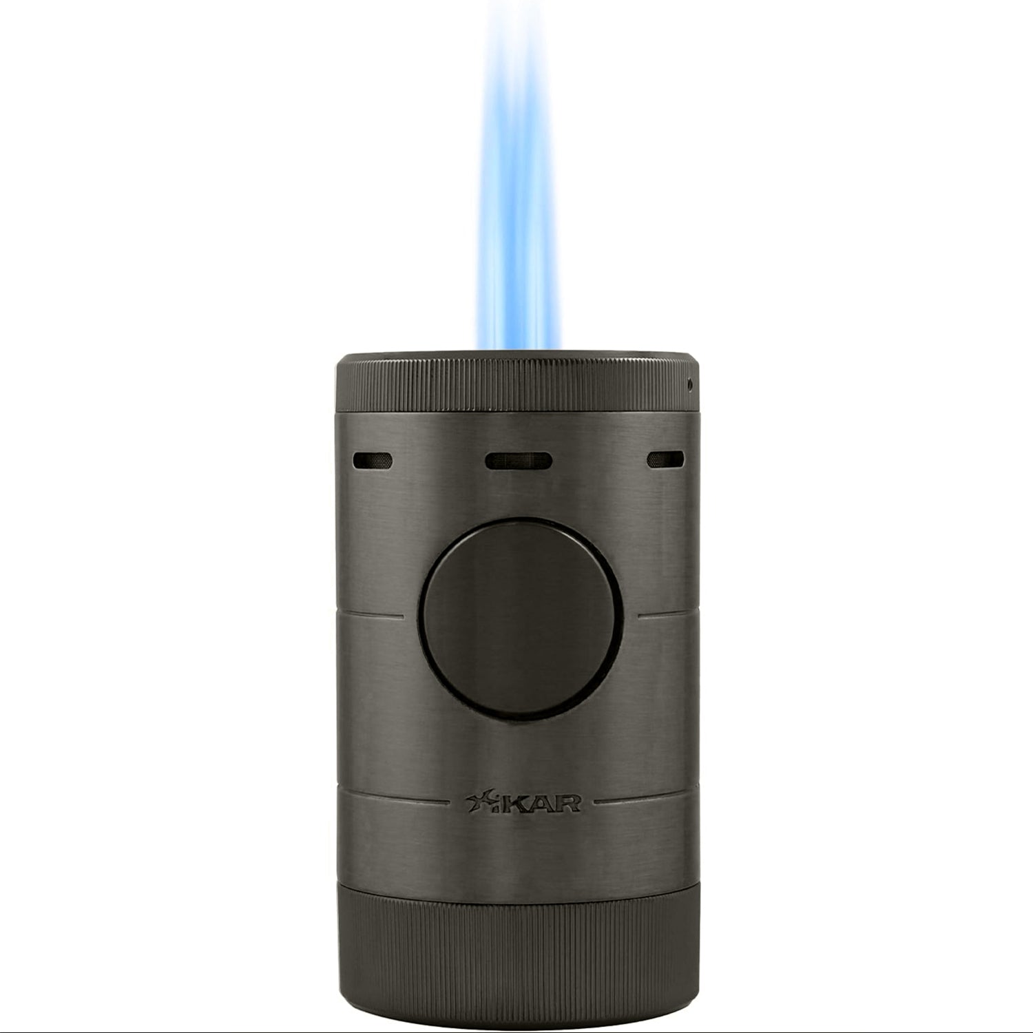 Xikar Volta Quad-Jet Gunmetal Tabletop Lighter