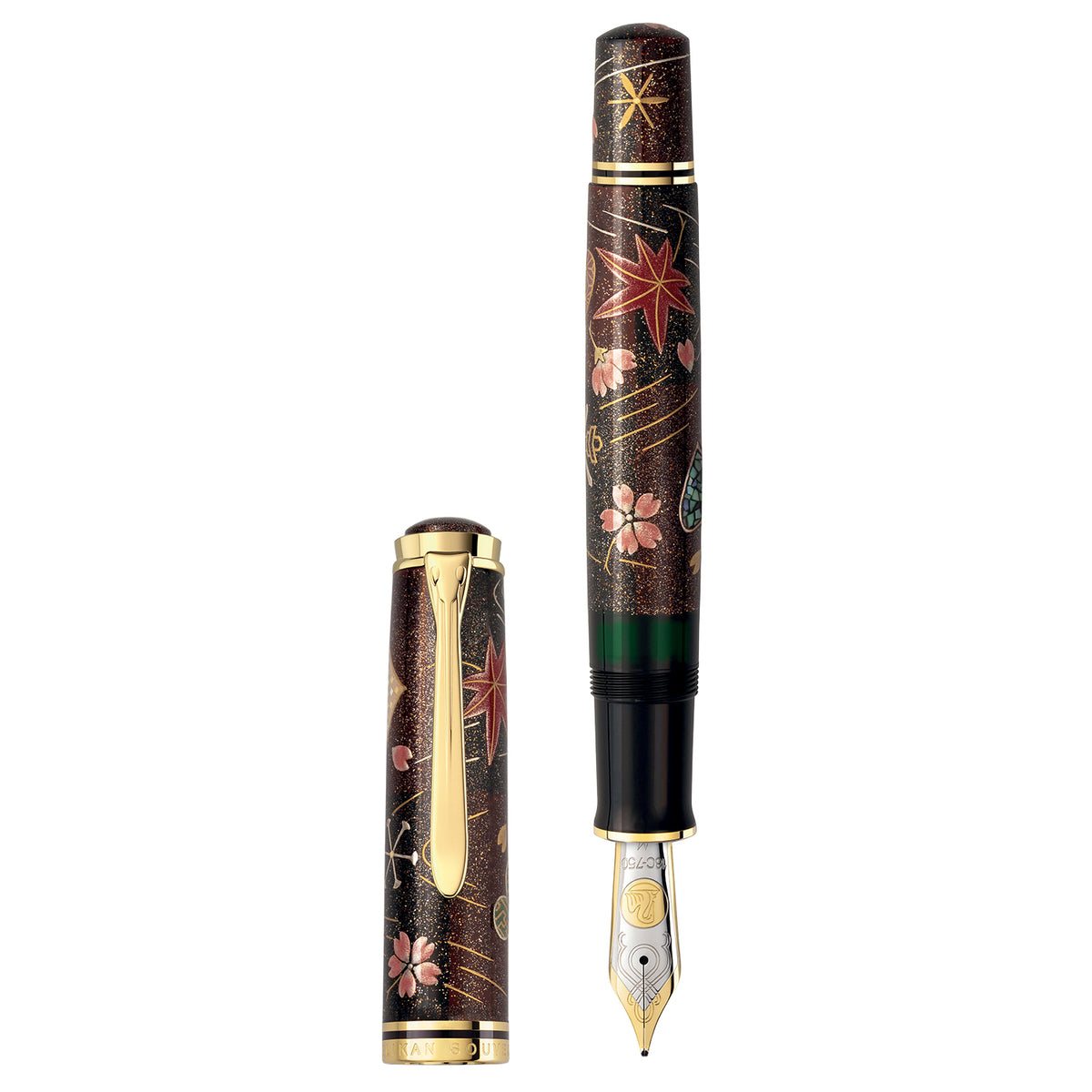Pelikan Limited Edition Maki-e 4 Seasons Lucky Charms Fountain Pen