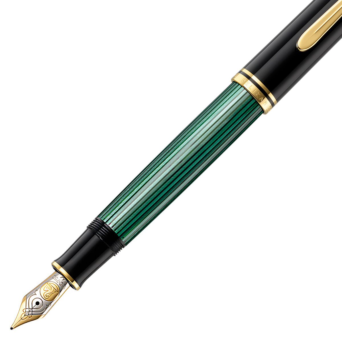 Pelikan Souverän M1000 Black & Green 18K Fountain Pen
