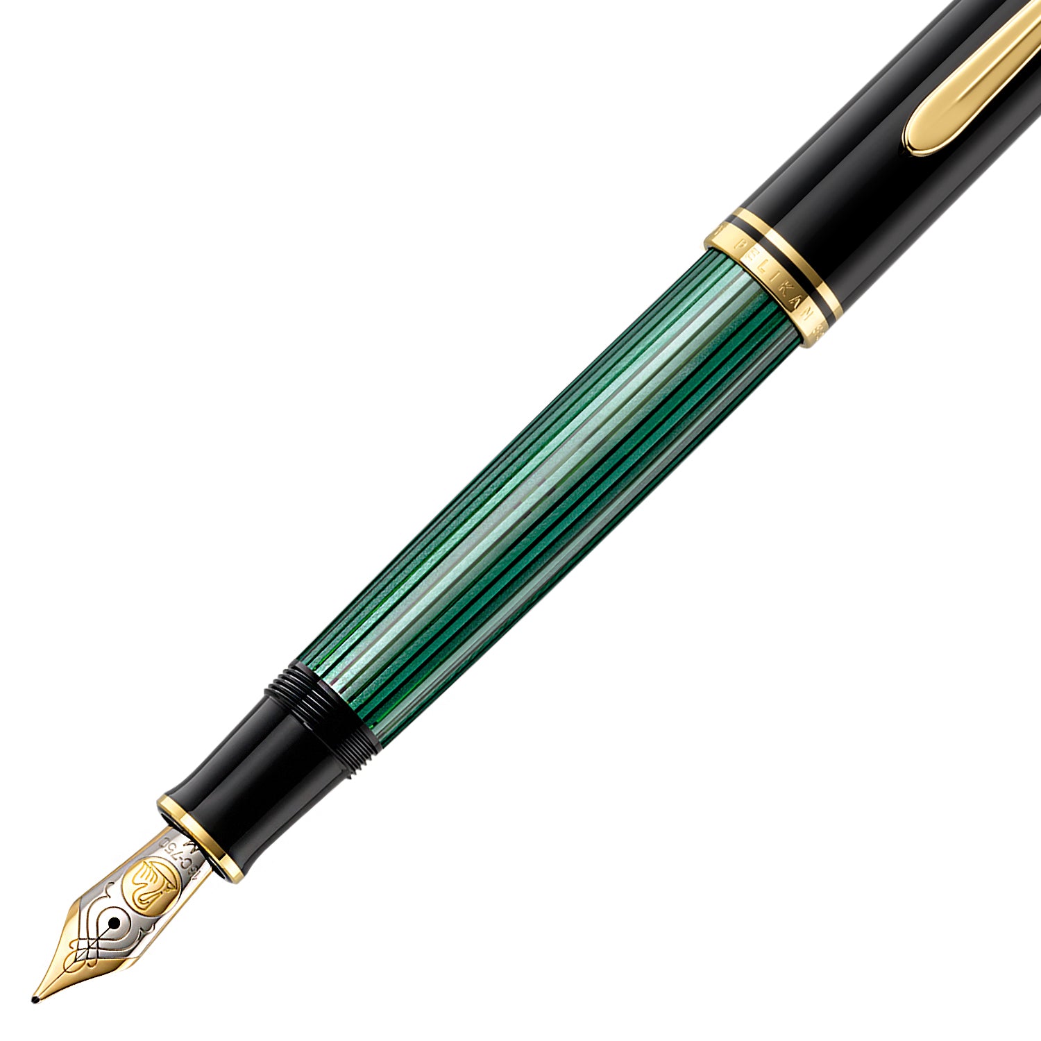 Pelikan Souverän M800 Black & Green 18K Fountain Pen
