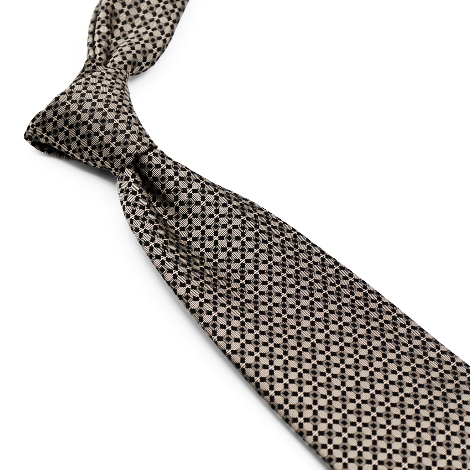 Sovereign Grade Silver & Black Gatsby Bodiam Archive Tie