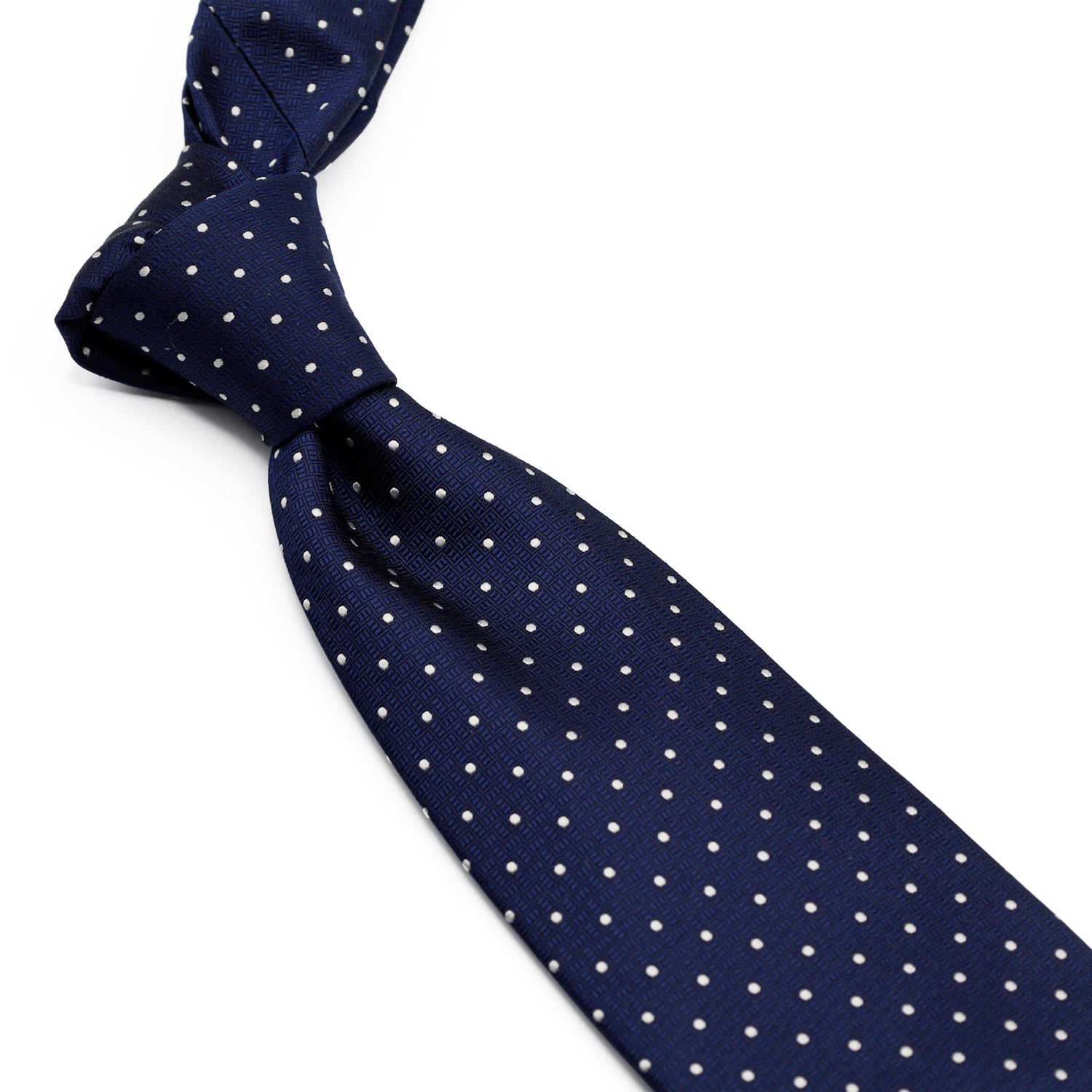 Sovereign Grade Blue Small Dot Bodiam Archive Tie