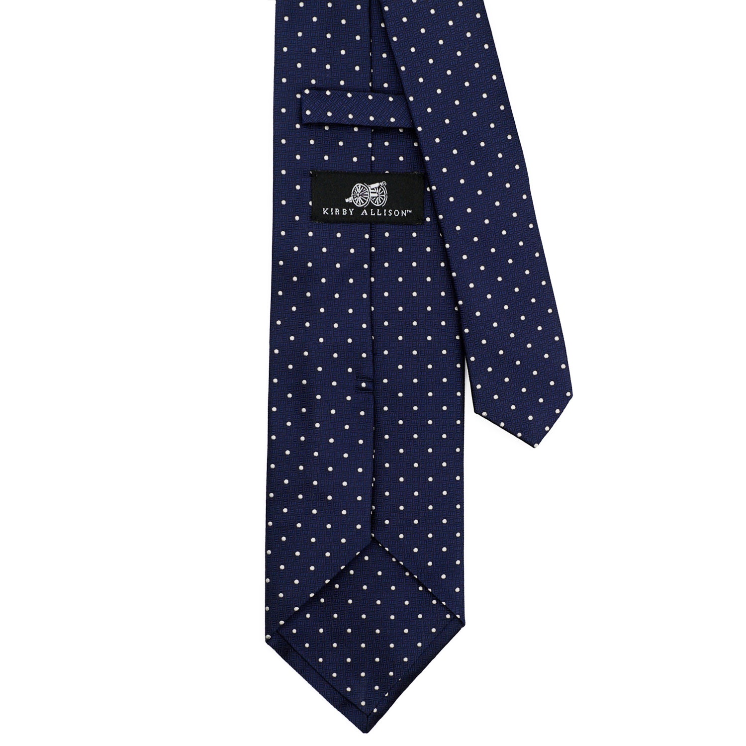 Sovereign Grade Blue Small Dot Bodiam Archive Tie