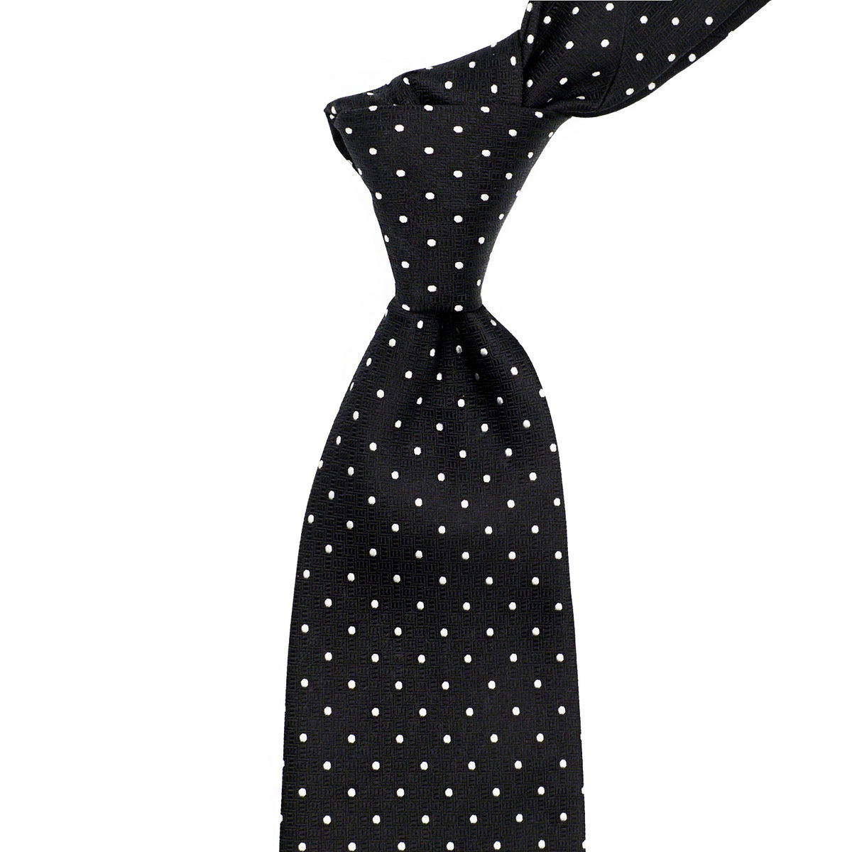Sovereign Grade Black Small Dot Bodiam Archive Tie