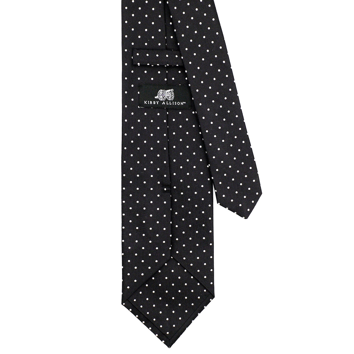 Sovereign Grade Black Small Dot Bodiam Archive Tie