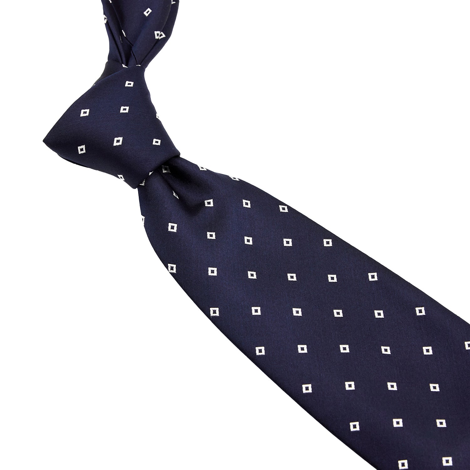 Sovereign Grade Midnight Repeating Square Bodiam Archive Tie