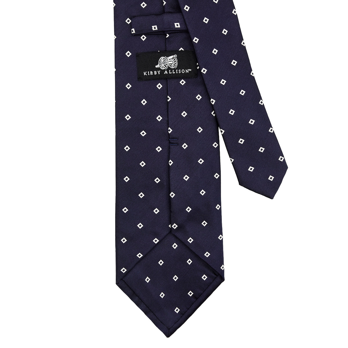 Sovereign Grade Midnight Repeating Square Bodiam Archive Tie