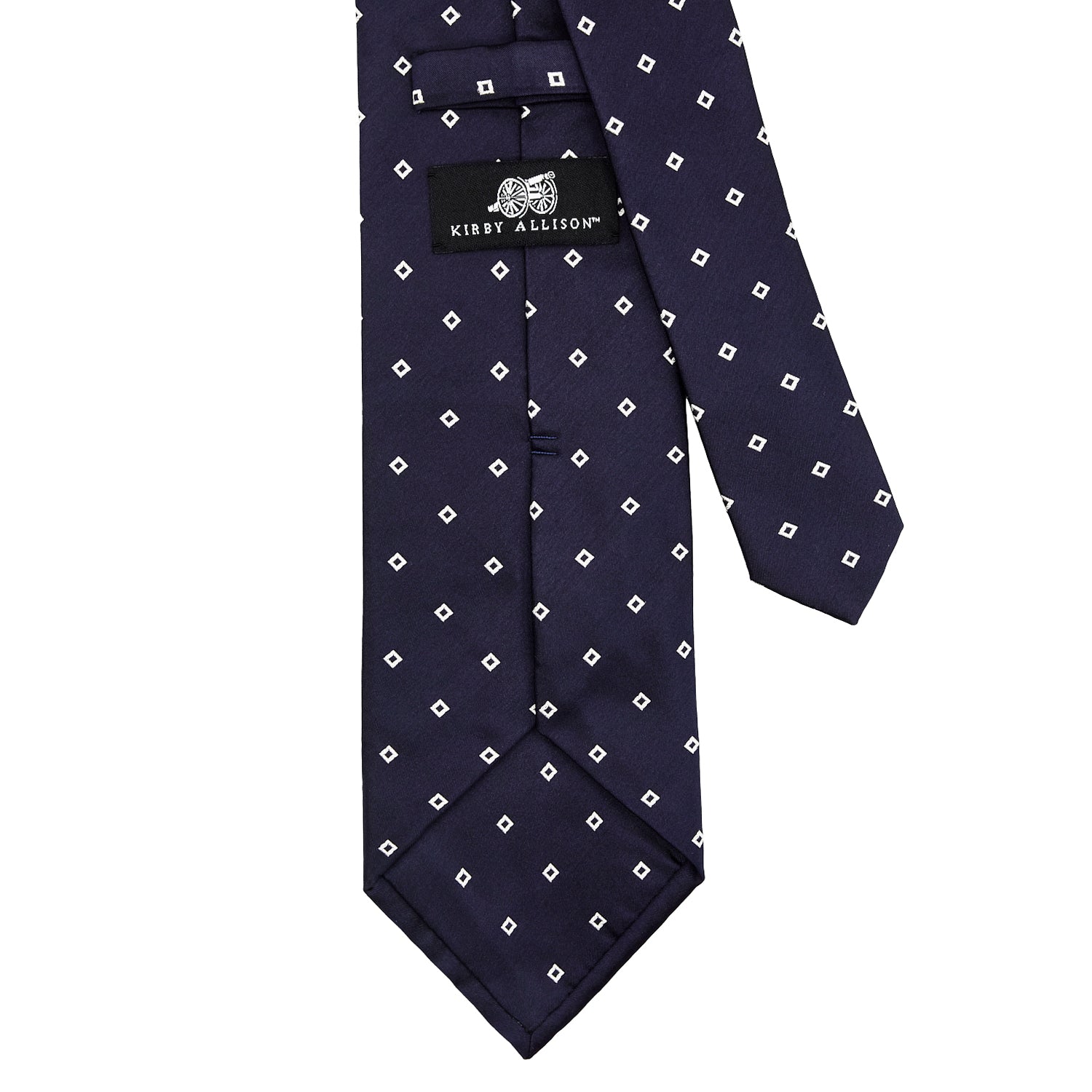 Sovereign Grade Midnight Repeating Square Bodiam Archive Tie