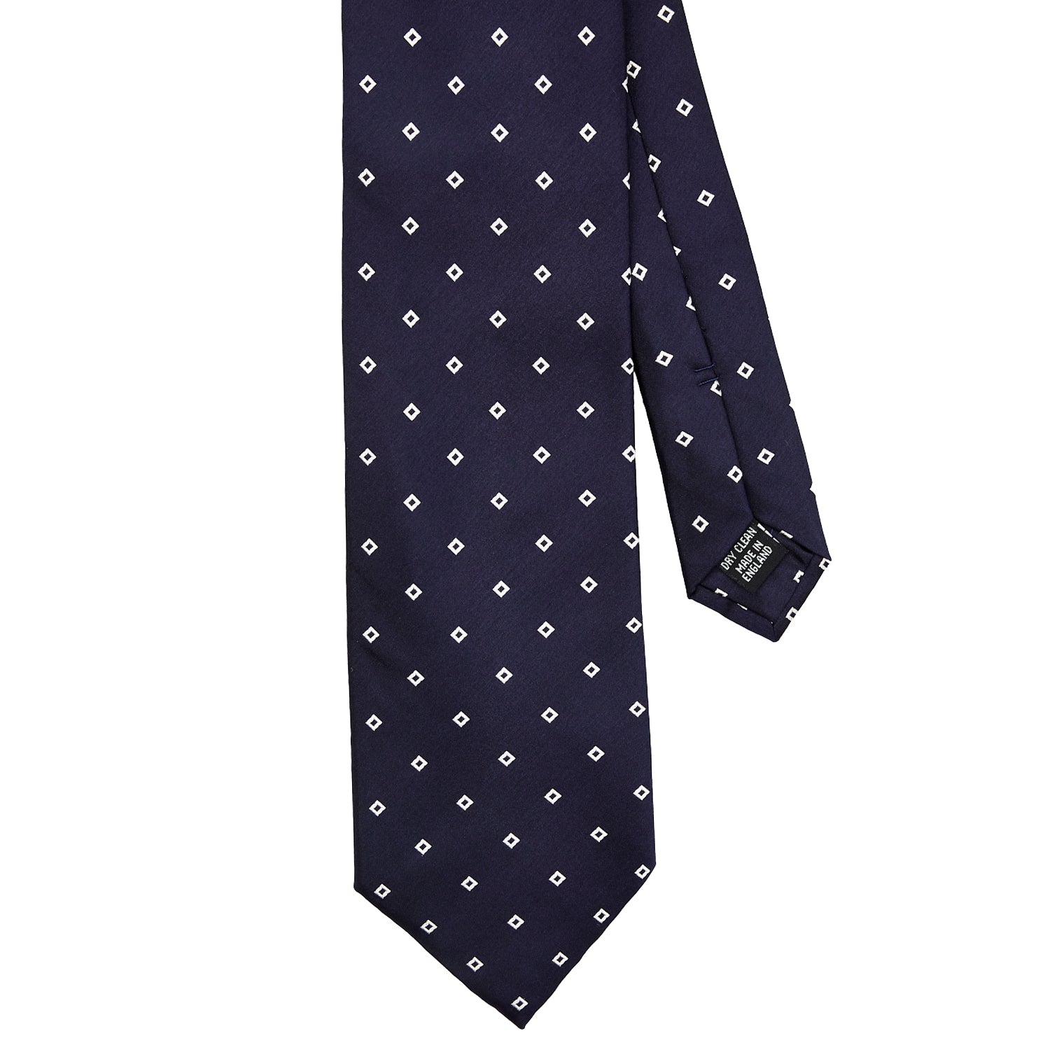 Sovereign Grade Midnight Repeating Square Bodiam Archive Tie