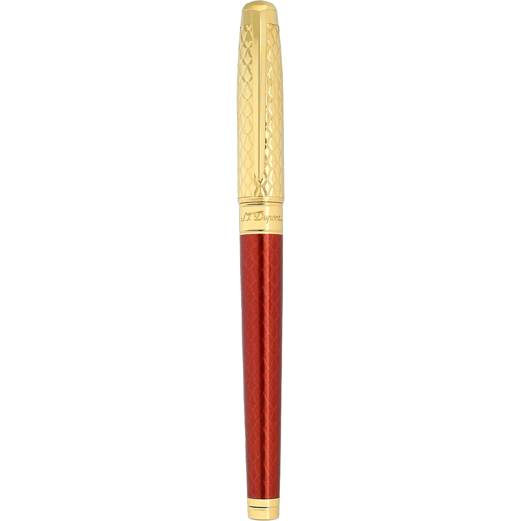 S.T. Dupont Line D Eternity Dragon Rollerball Pen Burgundy