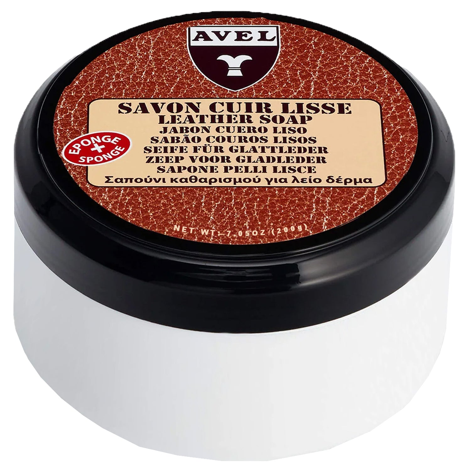 Saphir Avel Leather Rejuvenator Cleaning Soap | KirbyAllison.com