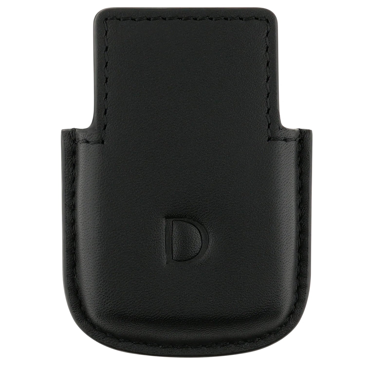 S.T. Dupont Black Leather Line 2 Slim Lighter Case