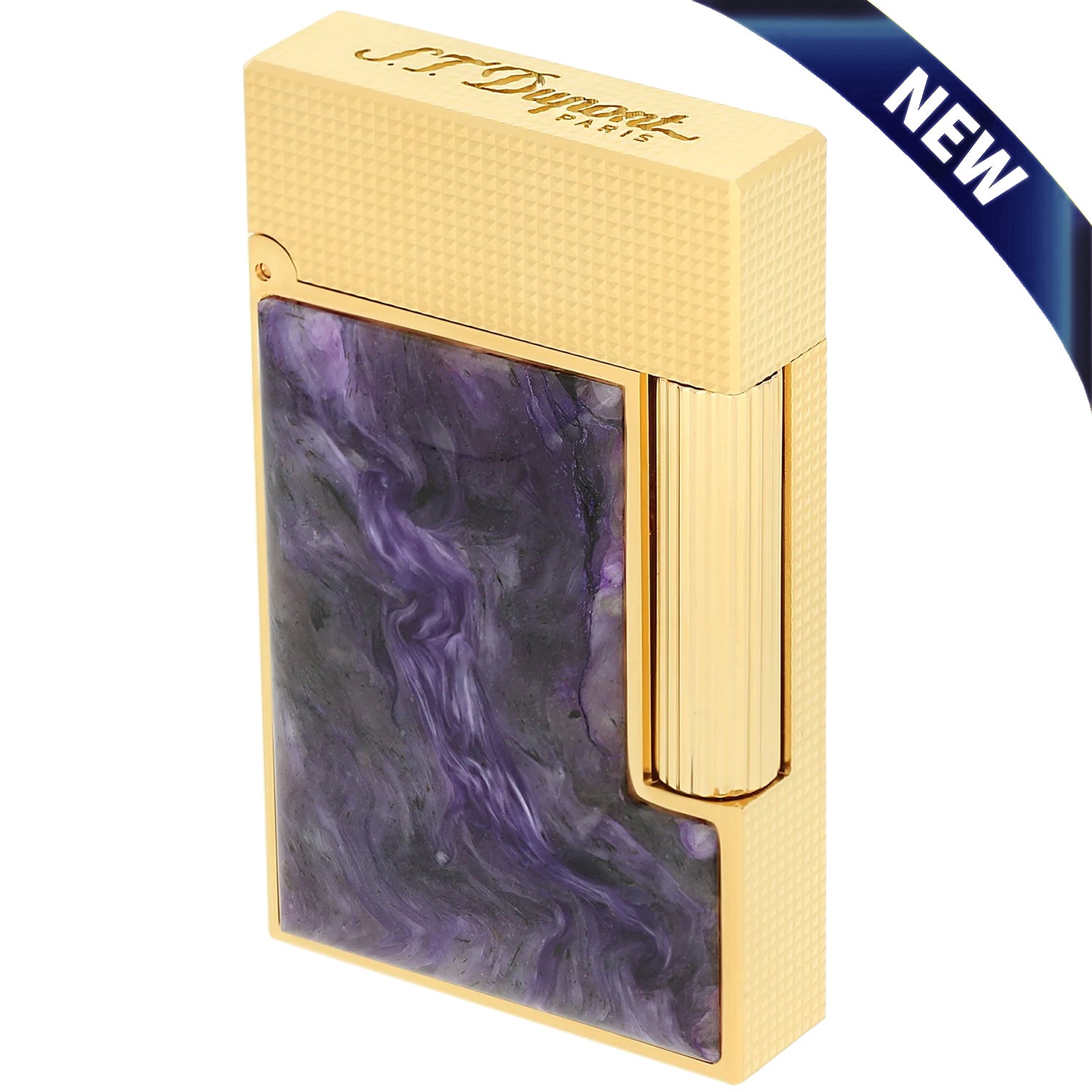 S.T. Dupont Limited Edition Line 2 Charoïte Stone Lighter