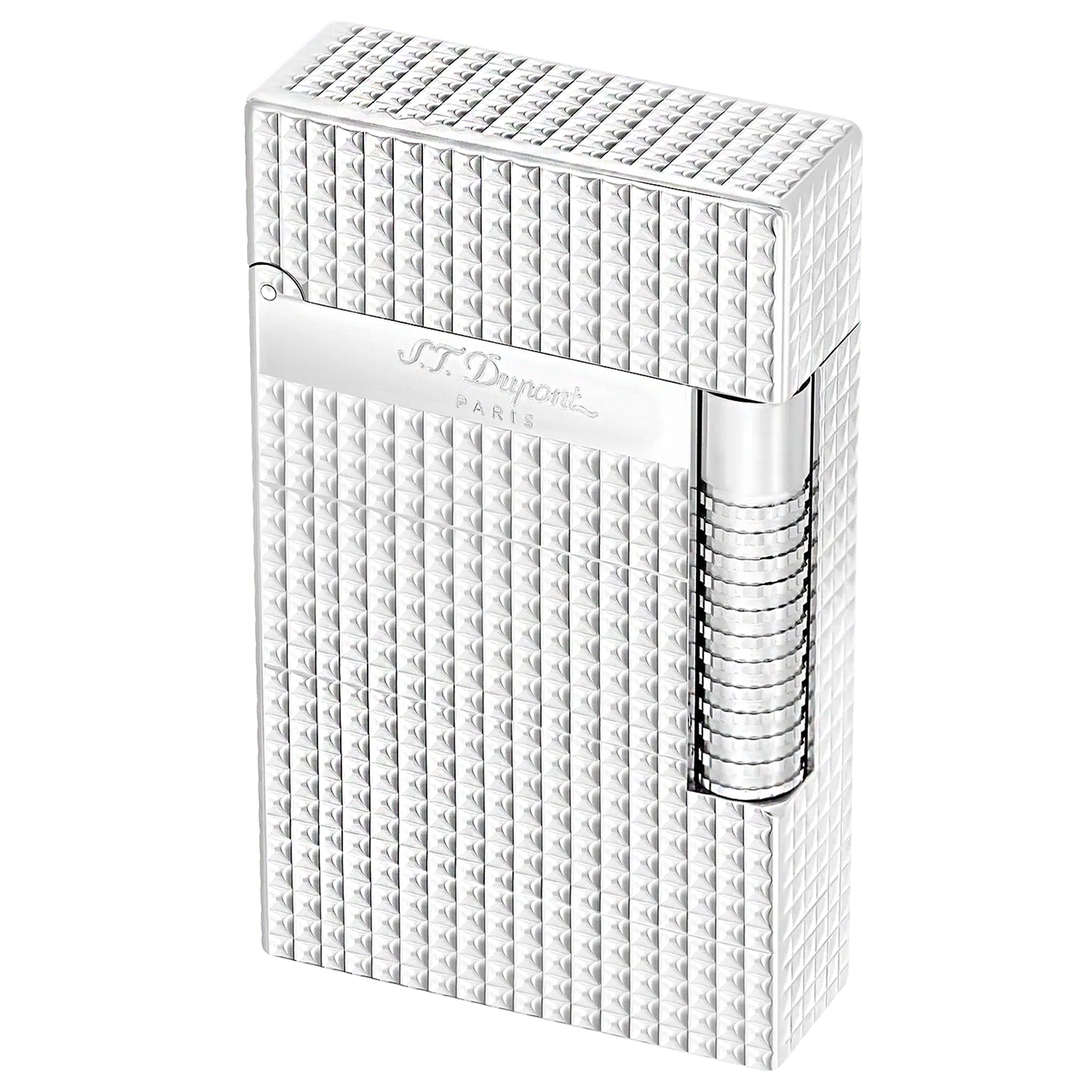 S.T. Dupont Le Grand Cling Diamond Head Palladium Lighter
