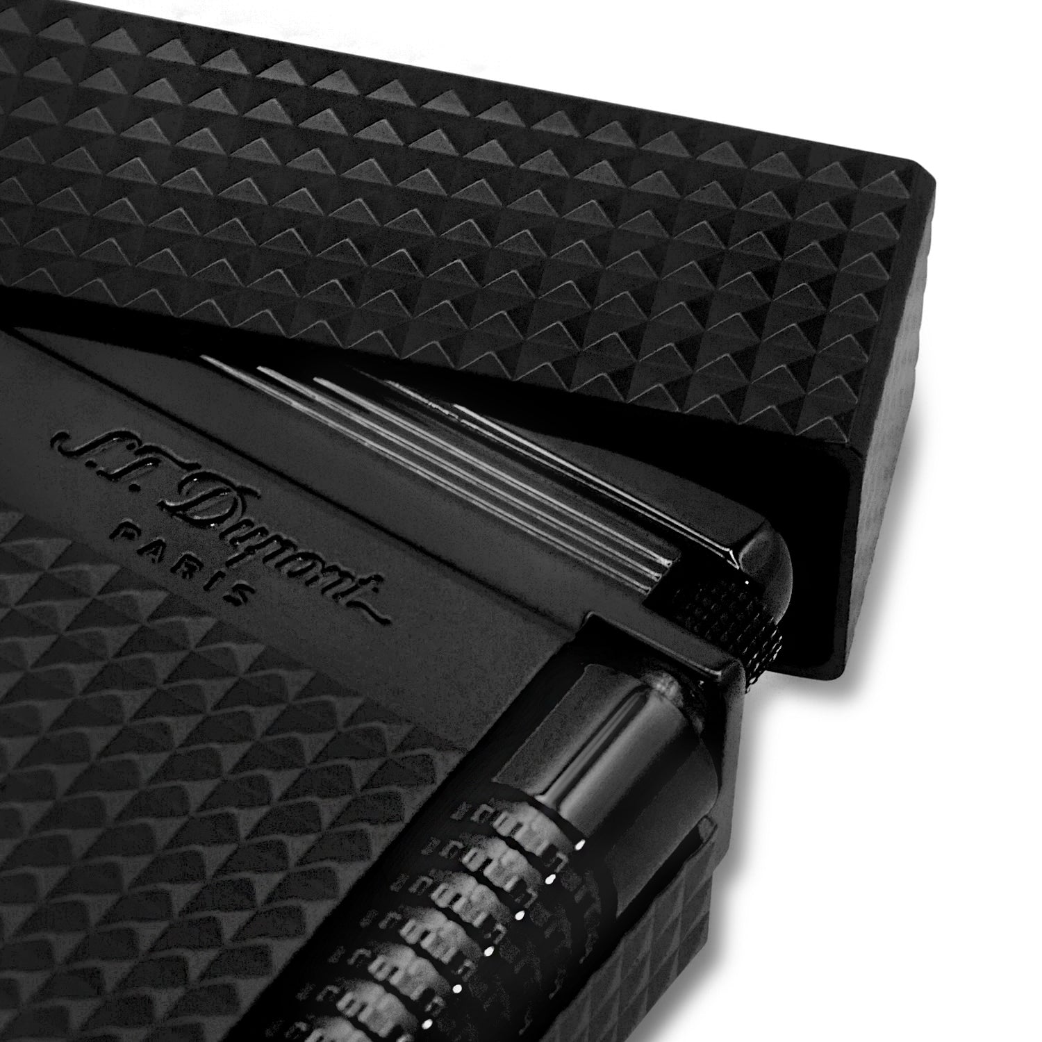 S.T. Dupont Le Grand Cling Black Diamond Head Lighter