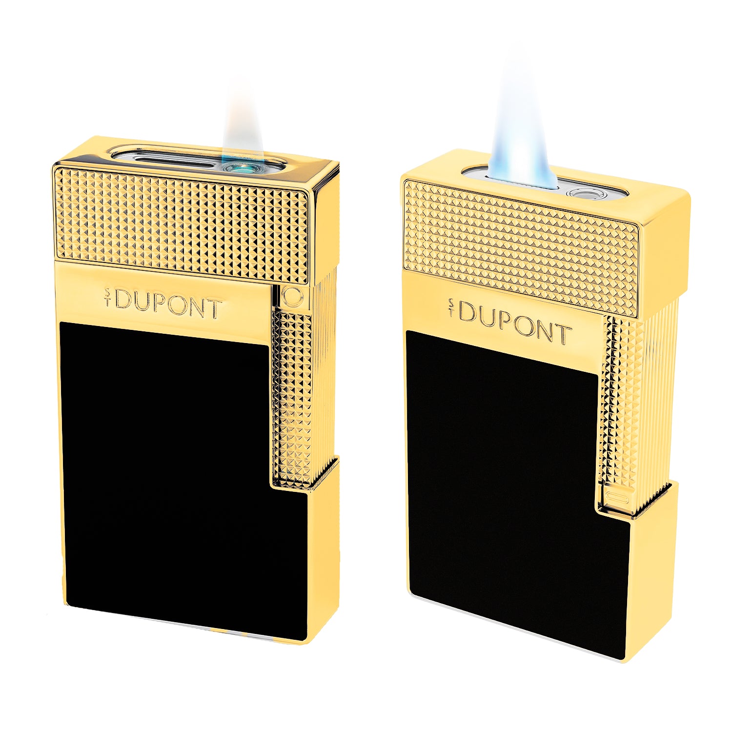 S.T. Dupont Black & Gold Table Lighter